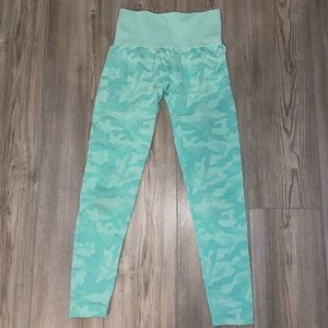 NVGTN Mint Green Camo Leggings